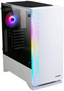 ZALMAN S5 White ミドルタワーPCケース フラットデザイン CS7799