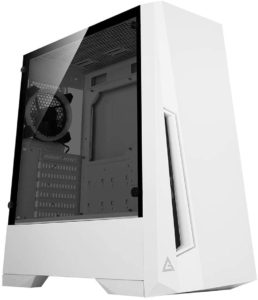 Antec DP501 White ATX対応 ミドルタワーPCケース ARGB搭載、強化ガラス仕様