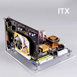 PC テストベンチ オープンフレーム アクリル 透明 DIY ベーススタンド ベアフレーム グラフィックカード ITX