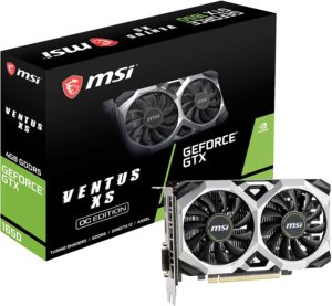 MSI GeForce GTX 1650 VENTUS XS 4G OC グラフィックスボード VD7207