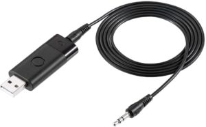 サンワダイレクト Bluetooth トランスミッター aptx-LL 高音質 低遅延 テレビ向け USB常時給電 3.5mm接続 400-BTAD005