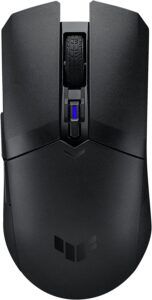 
ASUS ゲーミングマウス ワイヤレス TUF Gaming M4 Wireless 12,000dpi デュアルワイヤレスモード 軽量62グラム 6つのプログラム可能なボタン 抗菌 無線 国内正規品 ブラック