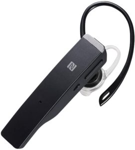 BUFFALO Bluetooth4.1対応 2マイクヘッドセット NFC対応 ブラック BSHSBE505BK