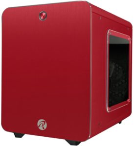 RAIJINTEK METIS PLUSシリーズ キューブ型アルミニウム製Mini-ITXケース 0R200056 (METIS PLUS RED)