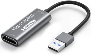 Chilison HDMI キャプチャーボード ゲームキャプチャー USB3.0 ビデオキャプチャカード 1080P60Hz ゲーム実況生配信、画面共有、録画、ライブ会議に適用 小型軽量 Nintendo Switch、Xbox One、OBS Studio対応 電源不要（アップグレードバージョン）