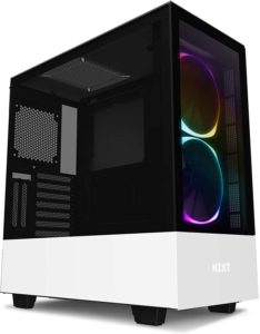 NZXT H510 Elite White & Black ミドルタワーPCケース 強化ガラスモデル CA-H510E-W1 CS7941