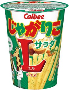 カルビー じゃがりこサラダLサイズ 72g×12個