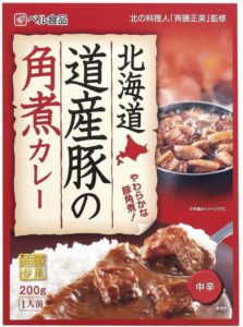 斉藤正美監修 北海道道産豚の角煮カレー 200g