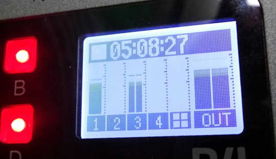 PodTrak P4でミックスマイナス録音