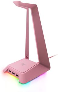 Razer Base Station Chroma Headphone Stand w/USB Hub - [Quartz Pink] ピンク