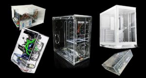 GALLERIA　PCケース　ATX　アクリルウィンドウ　ファン×3個付 GALLERIA PCケース ATX アクリルウィンドウ ファン×3個付