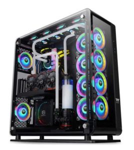 Thermaltake Core P8 TG フルタワーPCケース E-ATX対応 3面ガラスパネル/オープンフレーム CA-1Q2-00M1WN-00 CS7970