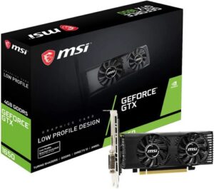 MSI GeForce GTX 1650 4GT LP グラフィックスボード VD6989