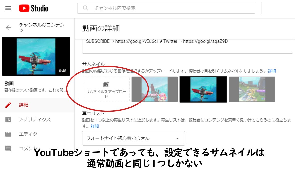 YouTubeショート