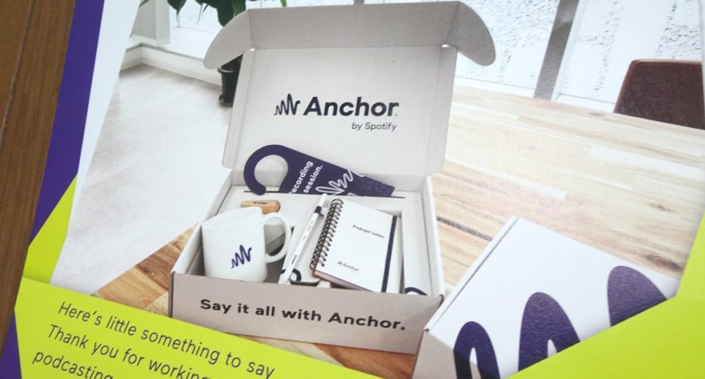 Anchor by Spotify からのノベリティ