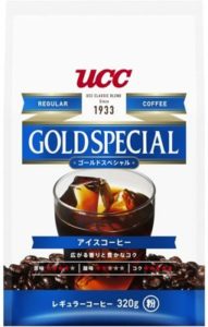  UCC ゴールドスペシャル アイスコーヒー コーヒー 豆(粉) 320g