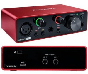 Focusrite Scarlett Solo 3rd Gen オーディオインターフェイス