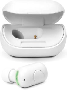 Premium Style Bluetooth® 5.0搭載 片耳ワイヤレスイヤホン 充電ケース付 ホワイト PG-BTE13BC2WH