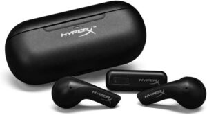 
ハイパーエックス Cloud MIX Buds トゥルーワイヤレスイヤホン Bluetooth 超低レイテンシ2.4 GHz 最大33時間バッテリー駆動 外出用 2年保証 4P5D9AA 黒