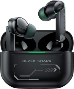 Black Shark JoyBuds Pro【日本正規代理店品】低遅延 ANCワイヤレスノイズキャンセリング ワイヤレスゲーミングイヤホン Bluetooth 5.2 (ブラック) 