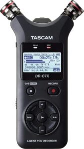 TASCAM(タスカム) DR-07X USB オーディオインターフェース搭載 ステレオ リニアPCMレコーダー ハンディレコーダー USBマイク Youtube ASMR 24/96ハイレゾ