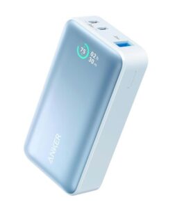 Anker Power Bank (10000mAh, 30W) (モバイルバッテリー 10000mAh 30W出力 大容量 LEDディスプレイ搭載)【USB Power Delivery/PowerIQ搭載/PSE技術基準適合】iPhone 15 Android MacBook その他各種機器対応 (ブラック)