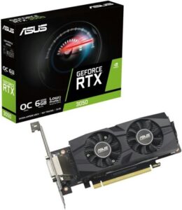 
ASUS GeForce RTX 3050 LP BRK OC Edition 6GB GDDR6 ビデオカード / RTX3050-O6G-LP-BRK 国内正規流通品