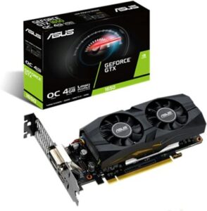 
ASUS NVIDIA® GeForce GTX 1650 搭載ビデオカード OC edition 4GB GDDR5 GTX1650-O4G-LP-BRK