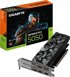 GIGABYTE NVIDIA Geforce RTX5050 搭載 グラフィックボード GDDR6 8GB ロープロファイル 対応 ギガバイト 【国内正規代理店品】 GV-N5050OC-8GL