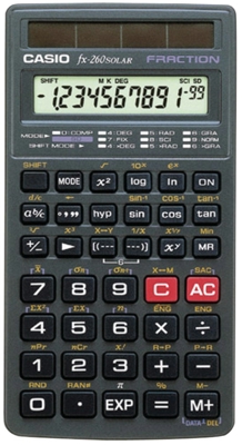 Casio 260 fx 関数電卓