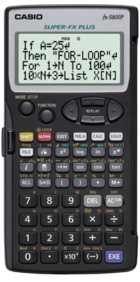 カシオ プログラム関数電卓 407関数 10桁 FX-5800P-N | 関数電卓 | 文房具・オフィス用品